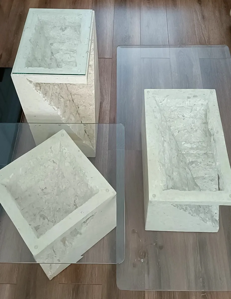 Greek/Roman Style 3-Piece Table Set - Ideal Buy! - Image 1