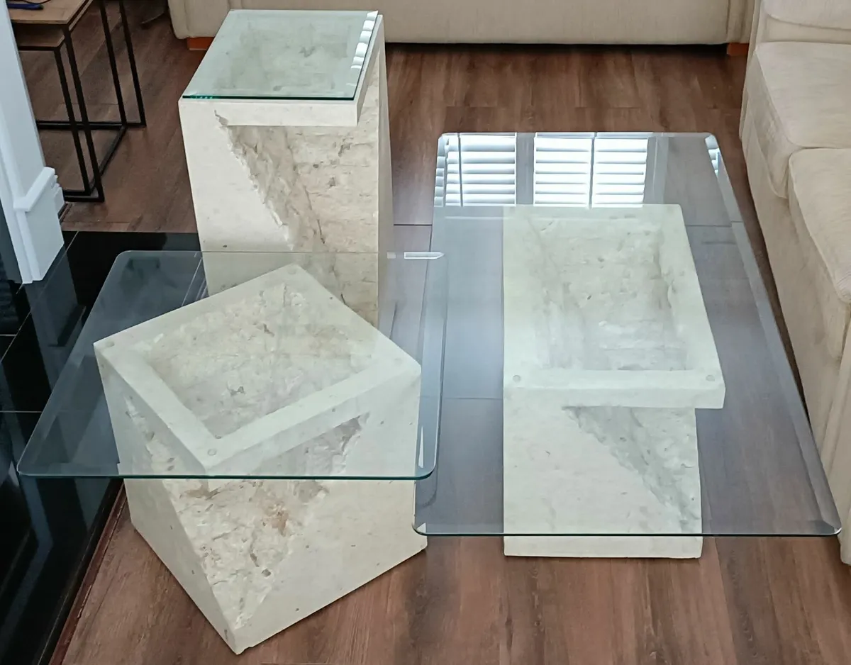Greek/Roman Style 3-Piece Table Set - Ideal Buy! - Image 2