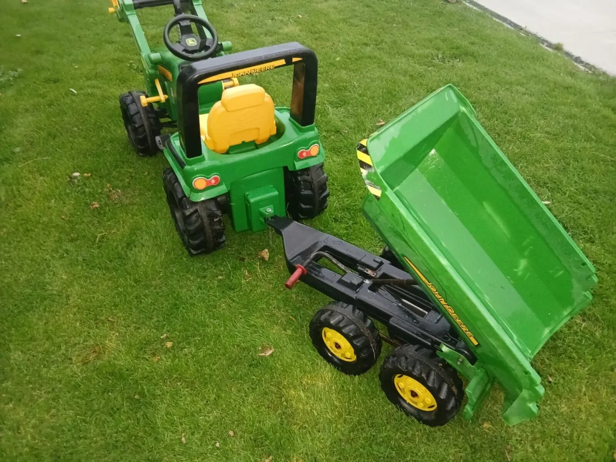 Rolly John Deere  wt Front Loader Large - Image 2