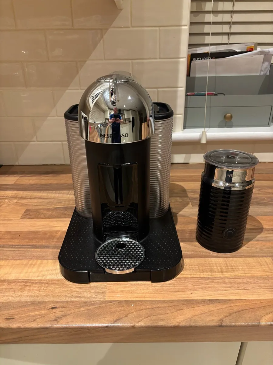 Nespresso Vertuo Coffee Machine and Milk Frother - Image 1