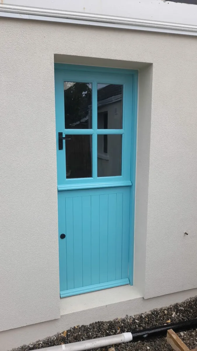 Irish Made Solid Hardwood Cottage Half Doors - Image 1