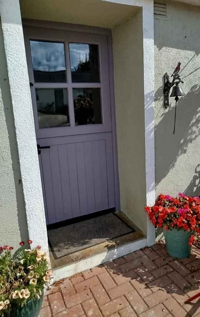 Irish Made Solid Hardwood Cottage Half Doors - Image 2