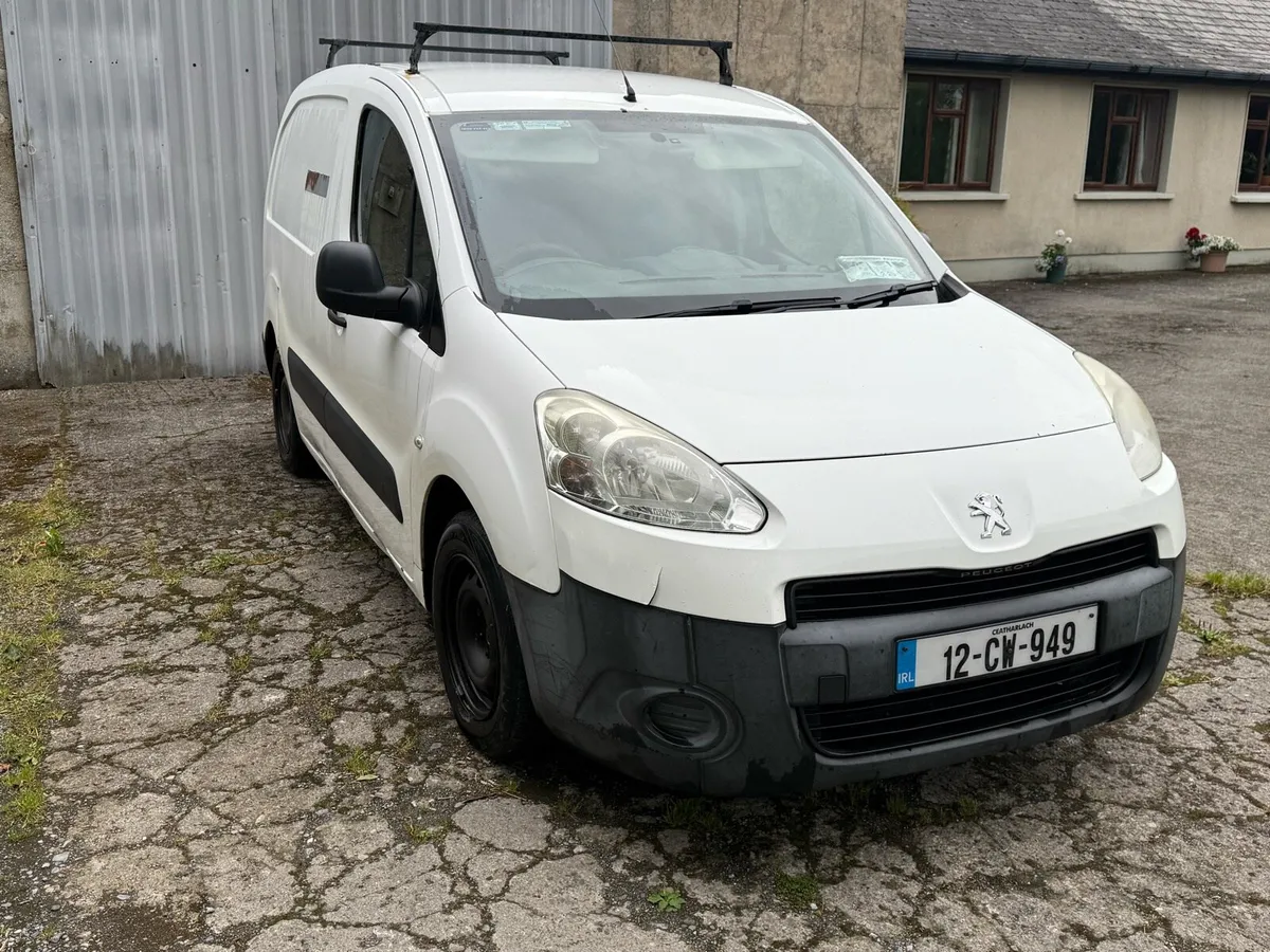 2012 Peugeot partner 11 month cvrt - Image 1