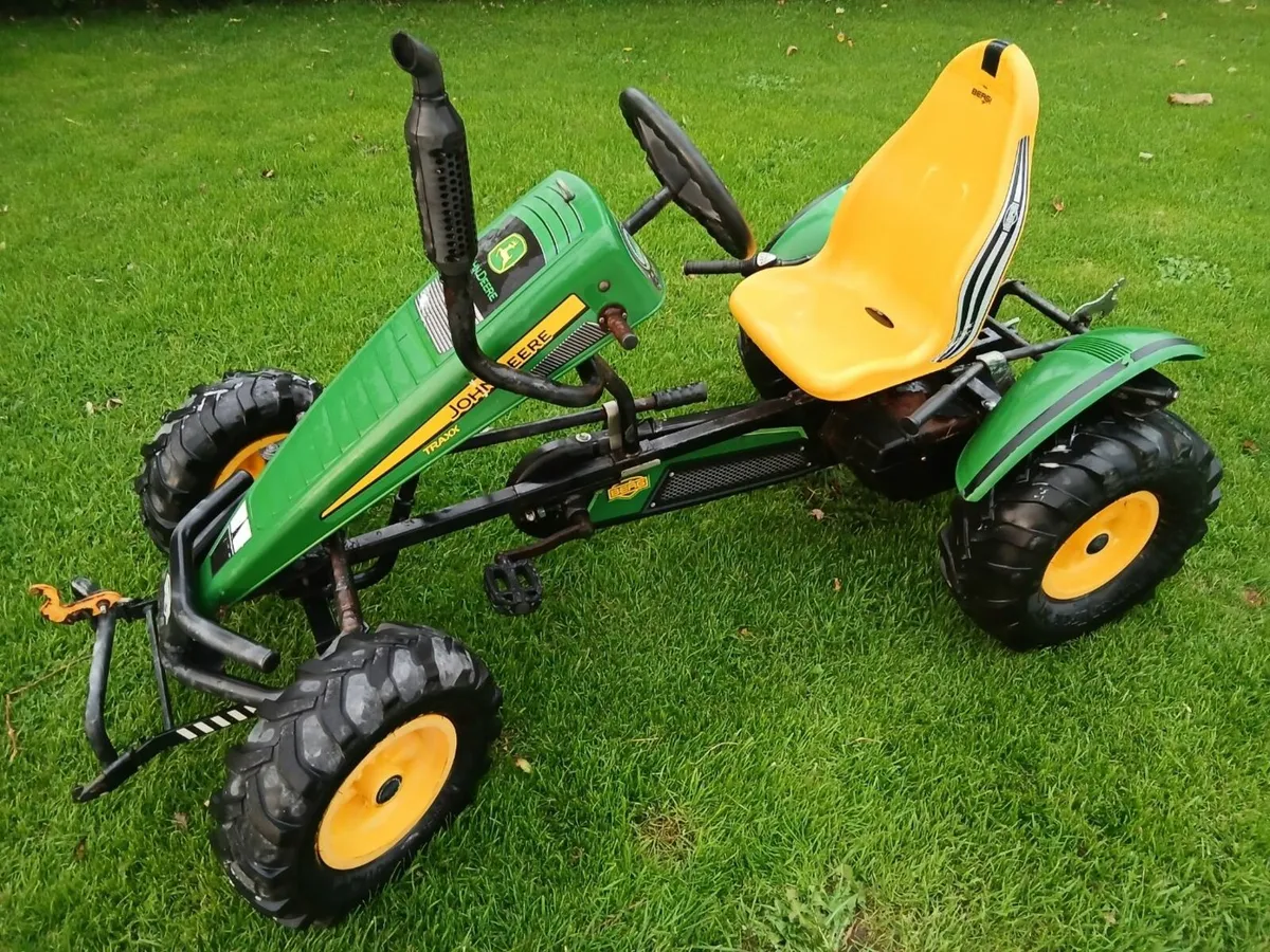 Berg John Deere BFR3 Go Kart with accessories - Image 1