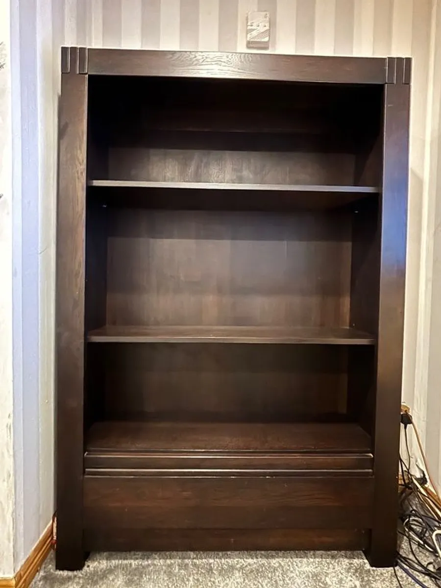 Beautiful Solid Wood Bookcase - Image 1