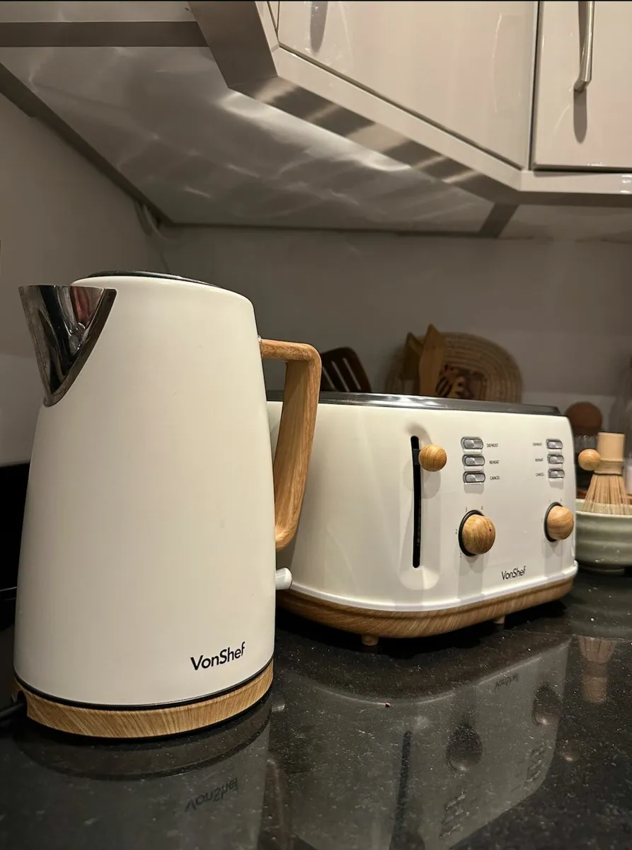 ☕ VonShef Bundle Electric Kettle – 1.7L Rapid Boil - Image 1