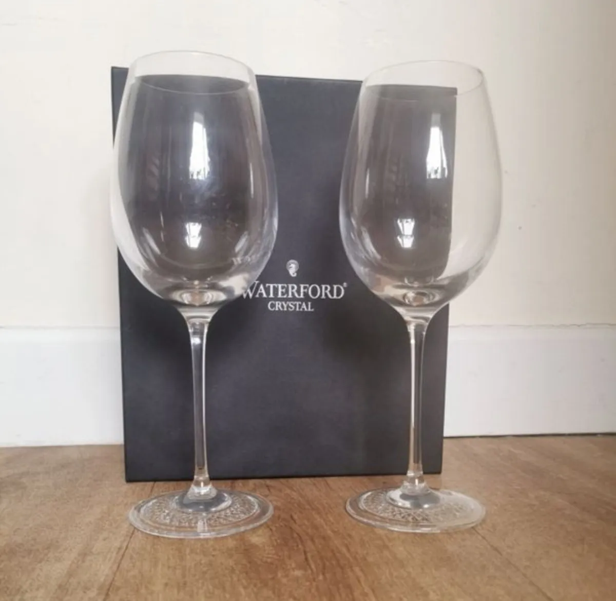 Waterford crystal wine glasses - Image 1