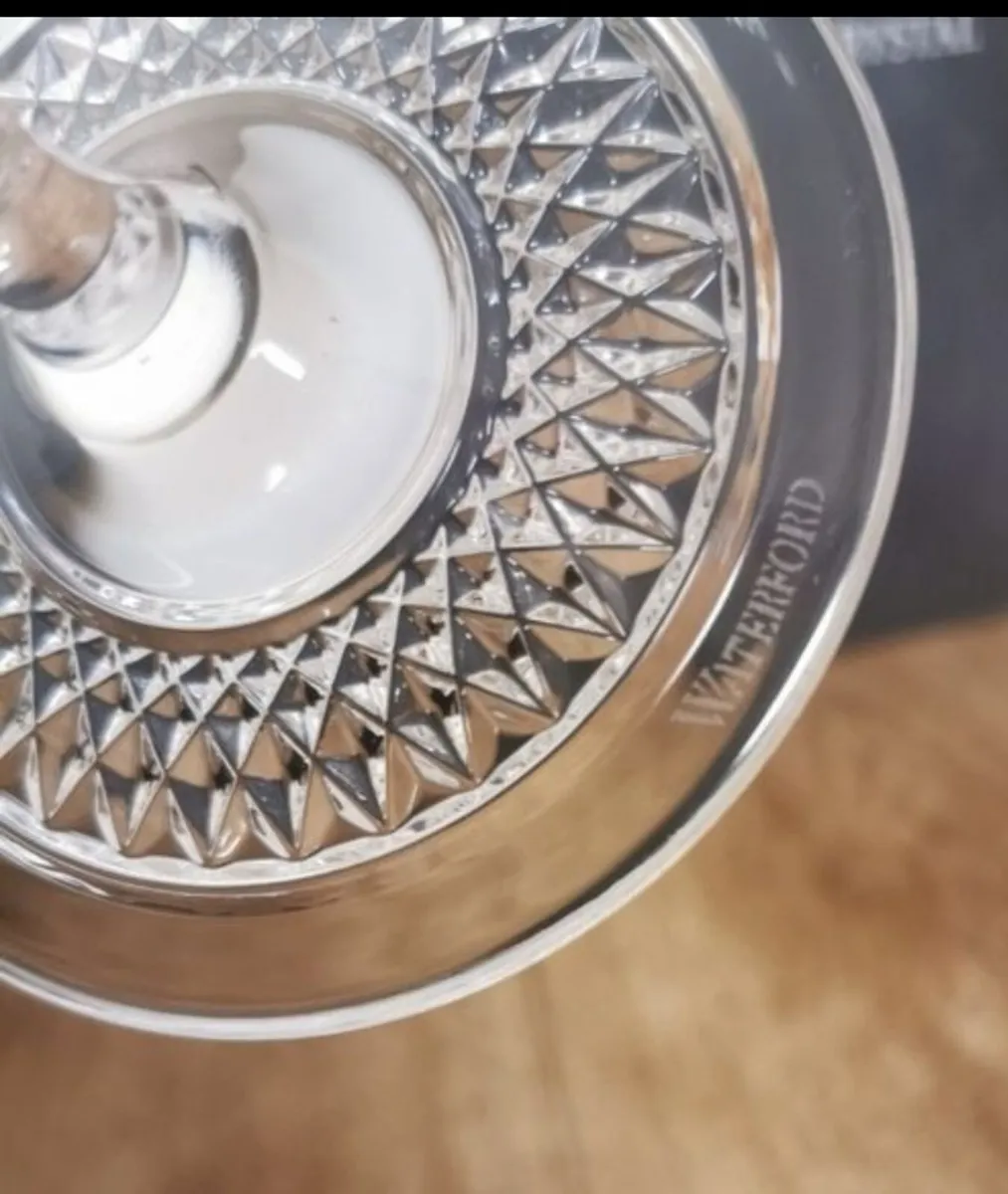 Waterford crystal wine glasses - Image 4