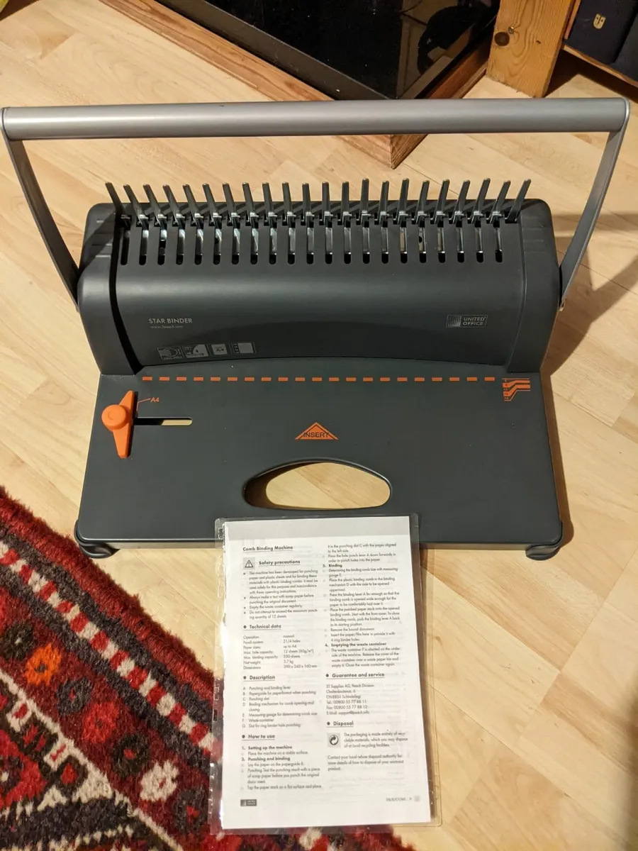 Paper binding machine - Image 3