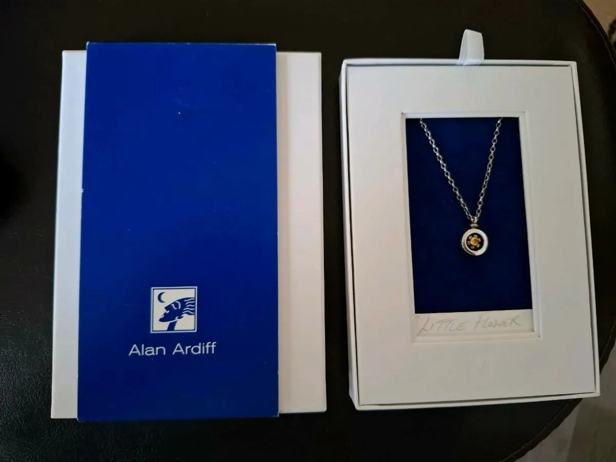 Alan Ardiff Little Flower Pendant Necklace - Image 2