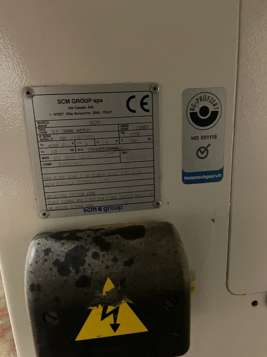 Scm si300 nova panel saw - Image 3