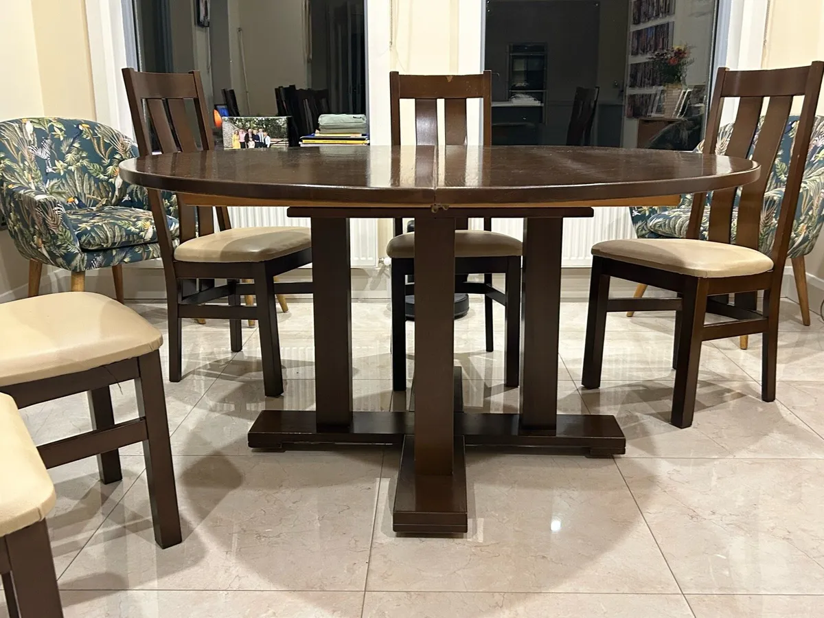 Dining table and chairs - Image 4