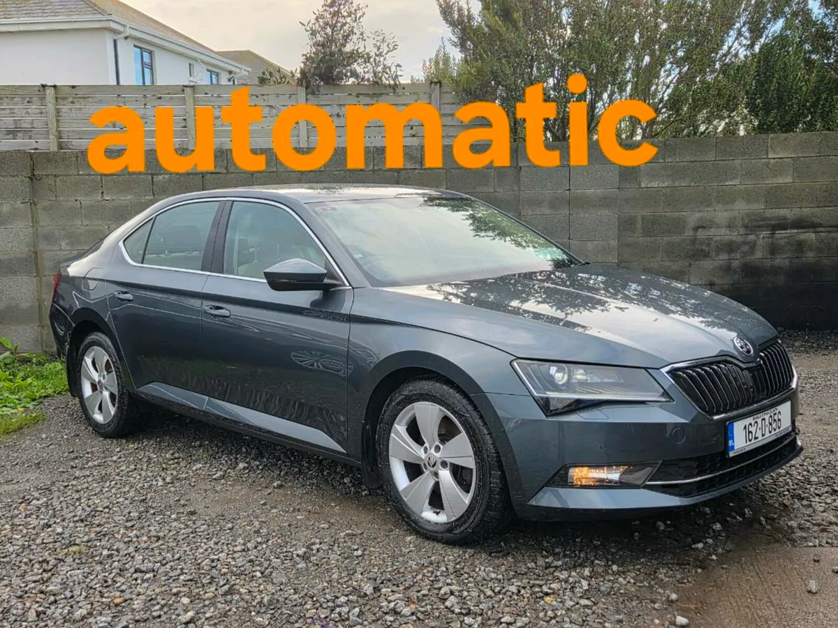 Skoda superb 2016 automatic nct&tax €6990 no offer - Image 1