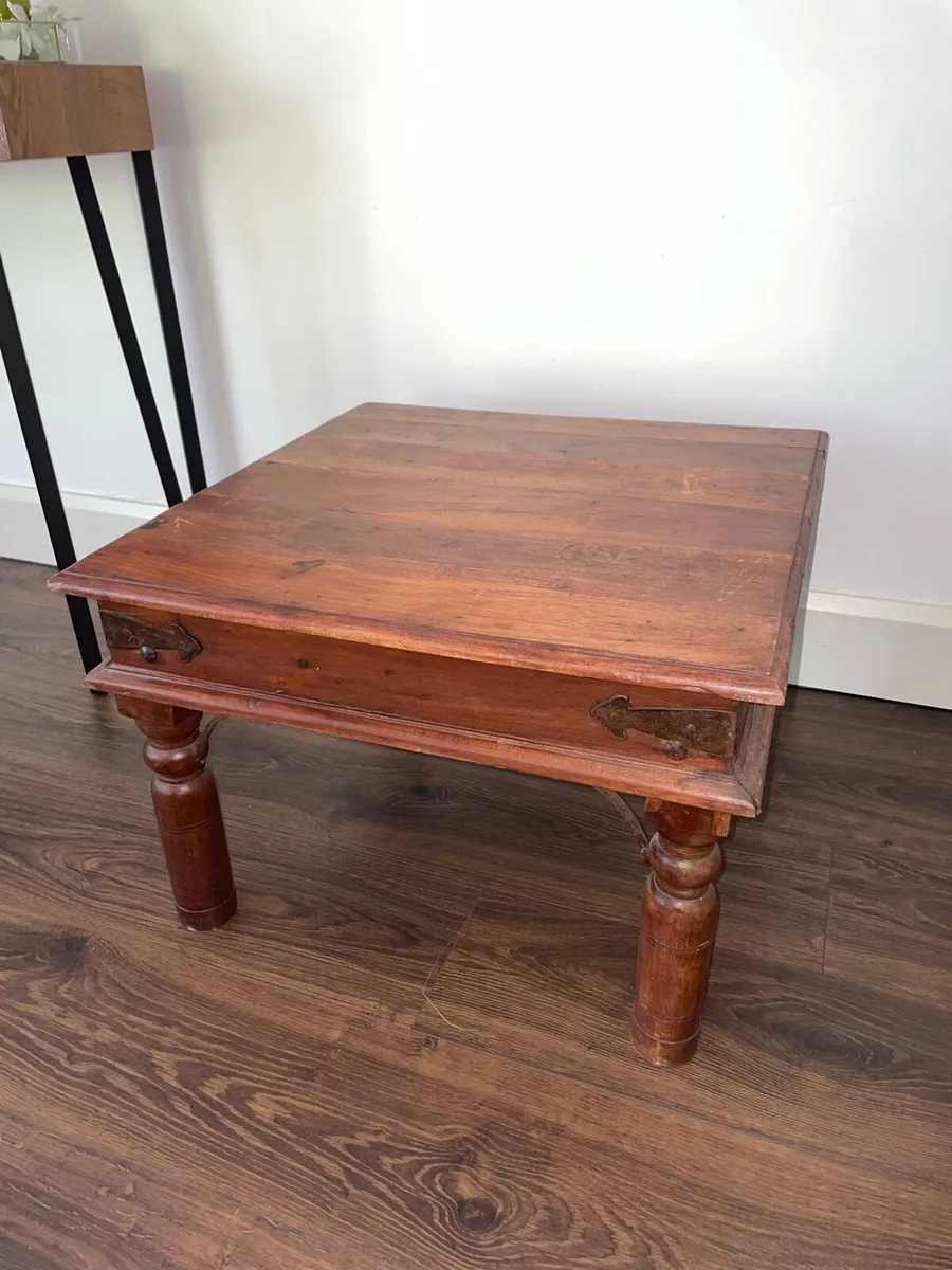 Wooden Coffee Table - Image 1