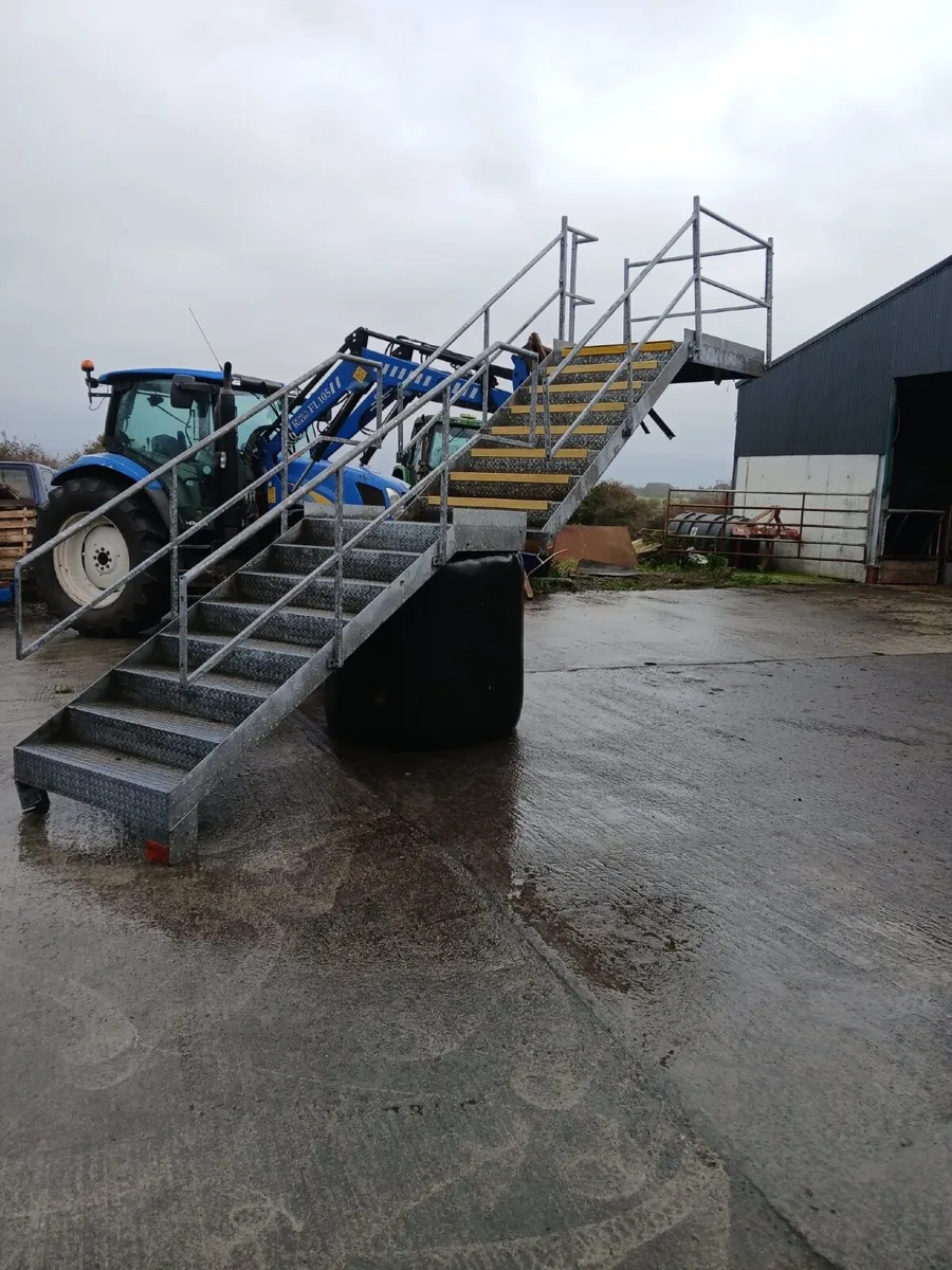 Fully Galvanised Steel Staircase - Image 3