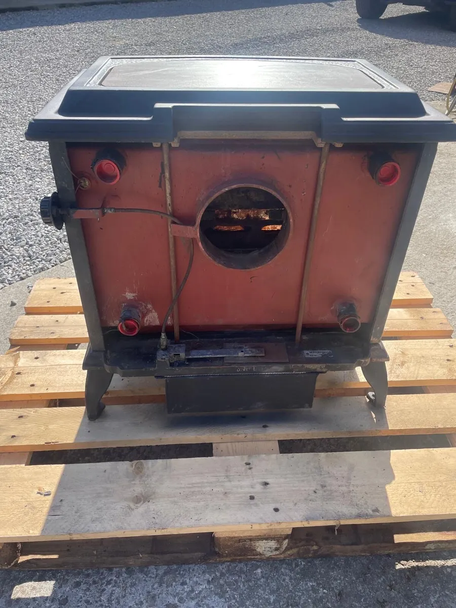 Stanley ashling back boiler stove - Image 4