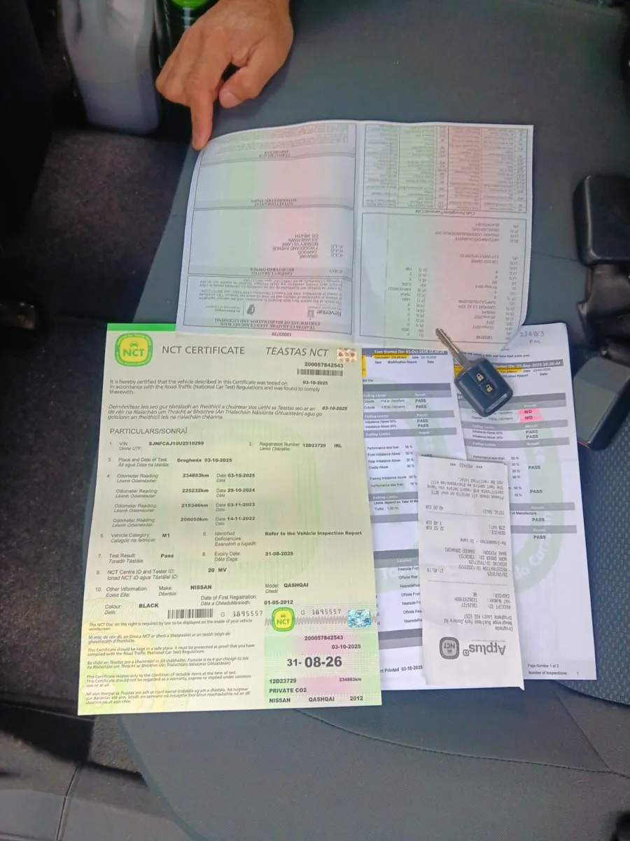 12 Nissan Qashqai 1.5 DCI New  NCT Passed Today - Image 3