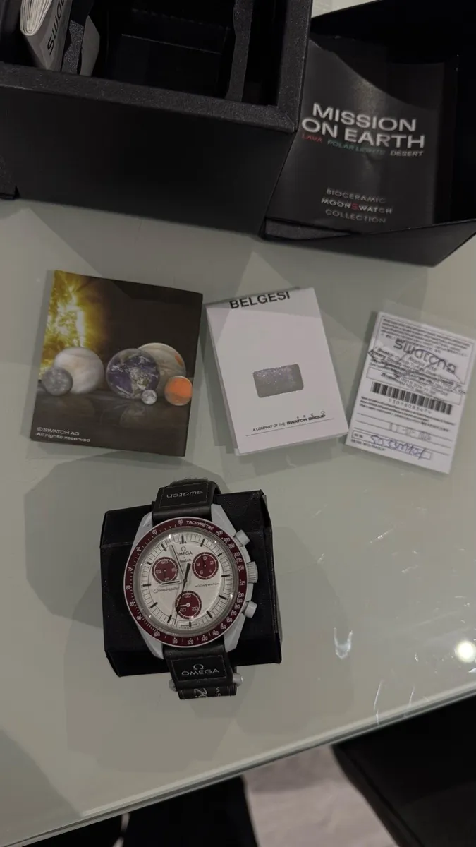Omega x Swatch MISSION TO PLUTO Watch - Image 4