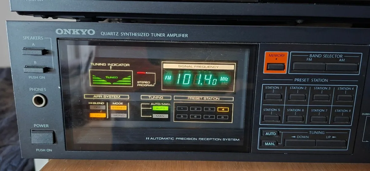 Onkyo TA-200 Deck + Onkyo TX-200 Amplituner - Image 4