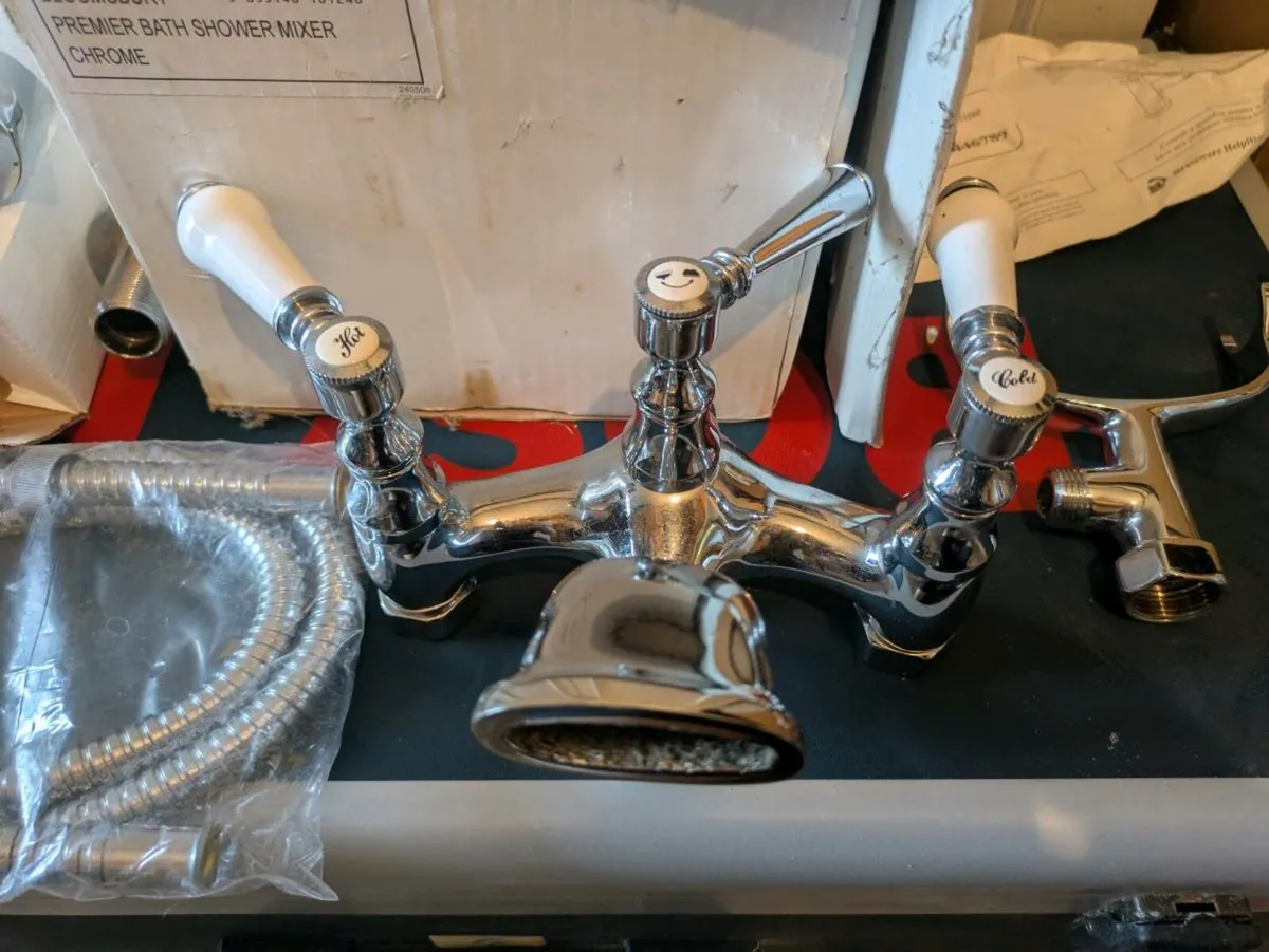 Mixer bath shower taps - Image 1