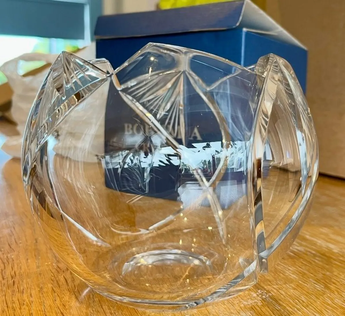Bohemia Crystal Bowl, 20cm, Boxed - Image 4