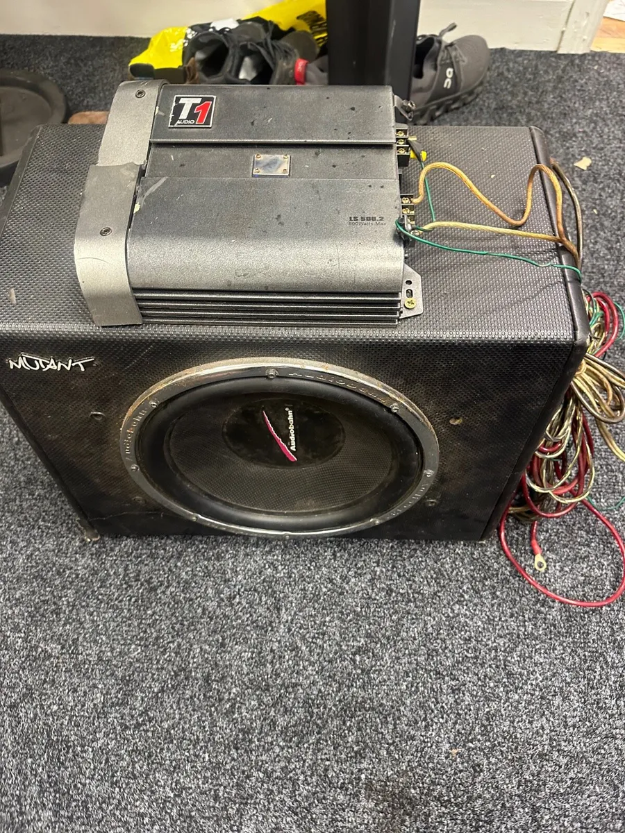 Subwoofer AMP & Cables - Image 2