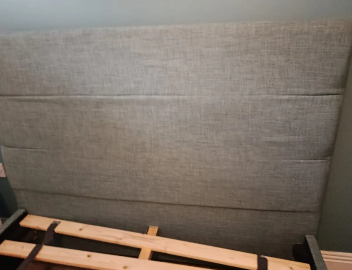 Double bed frame + Orthosport mattress 4ft 6in - Image 3