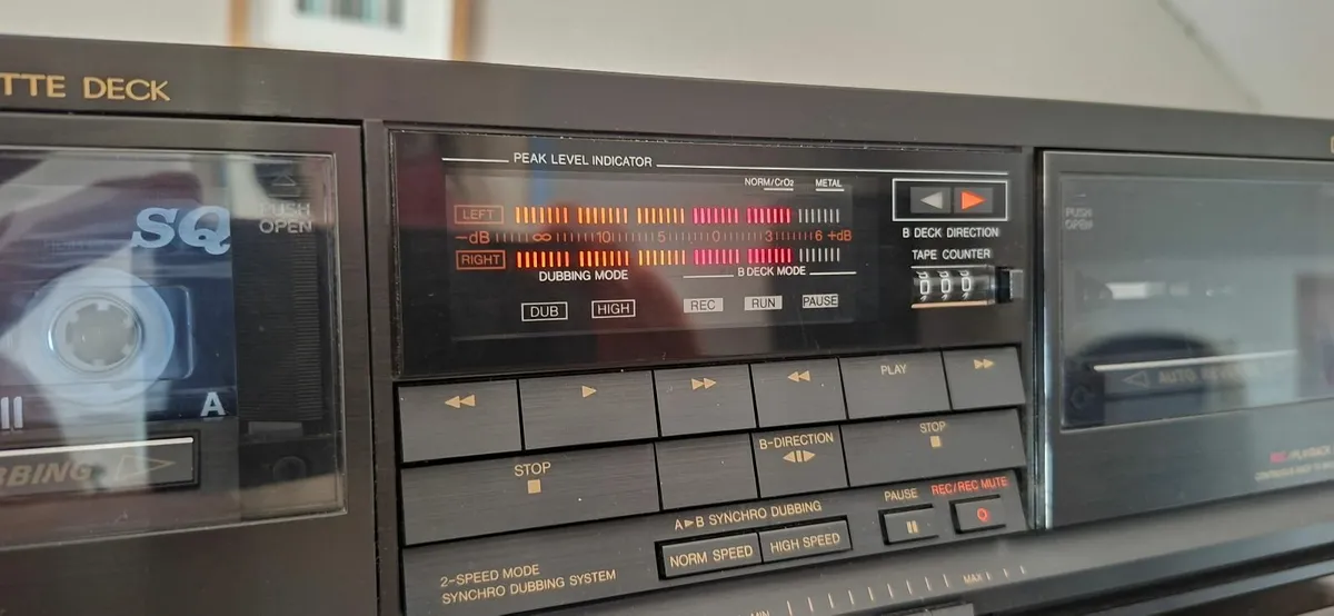 JVC TD-W444 Double Deck - Image 4