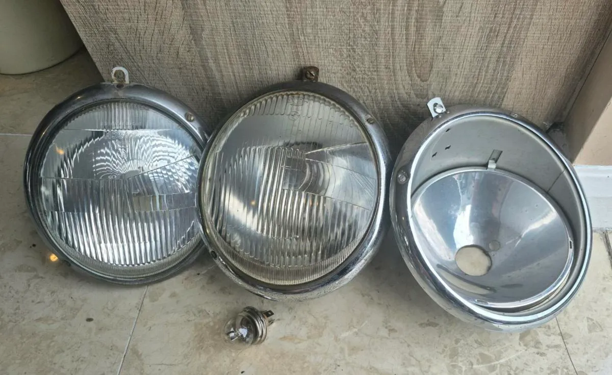 VINTAGE BOSCH HEADLIGHT UNIT Classic MERCEDES PORS - Image 1