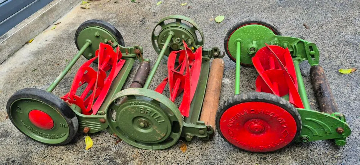 ANTIQUE GREAT AMERICAN PQ BALL BEARING PUSH-REEL 3 - Image 2