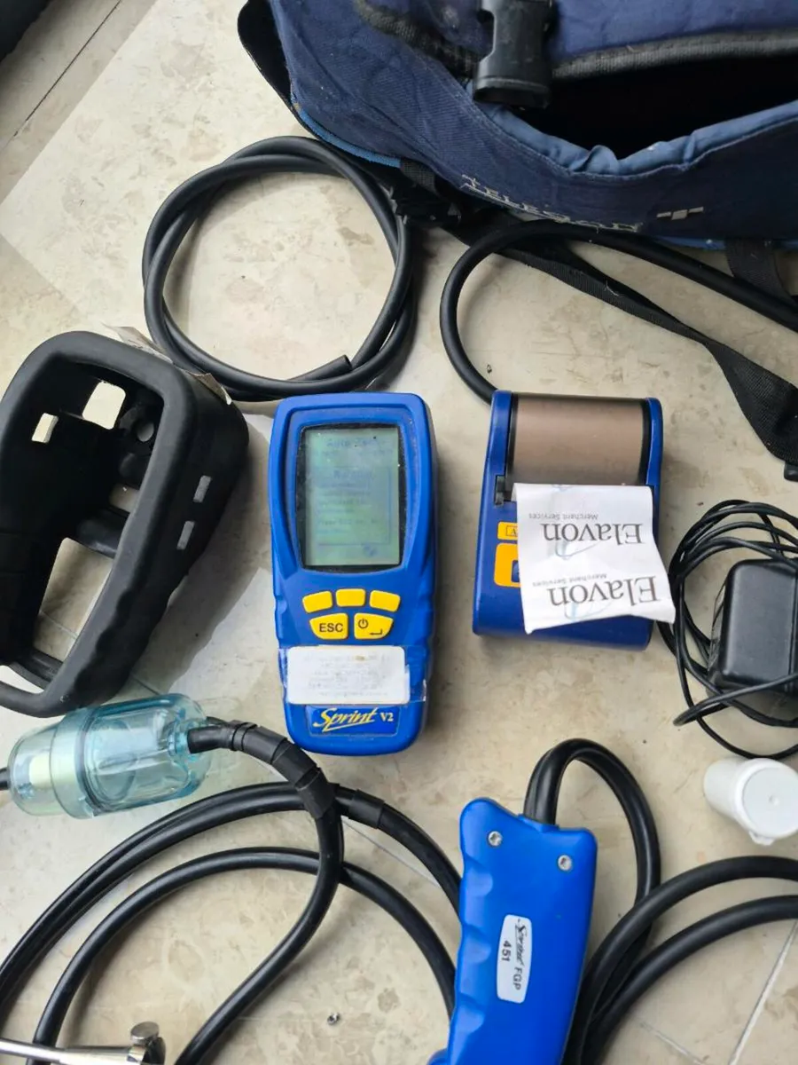 ANTONY SPRINT PRO 2 MULTIFUNCTION FLUE GAS ANALYSE - Image 2