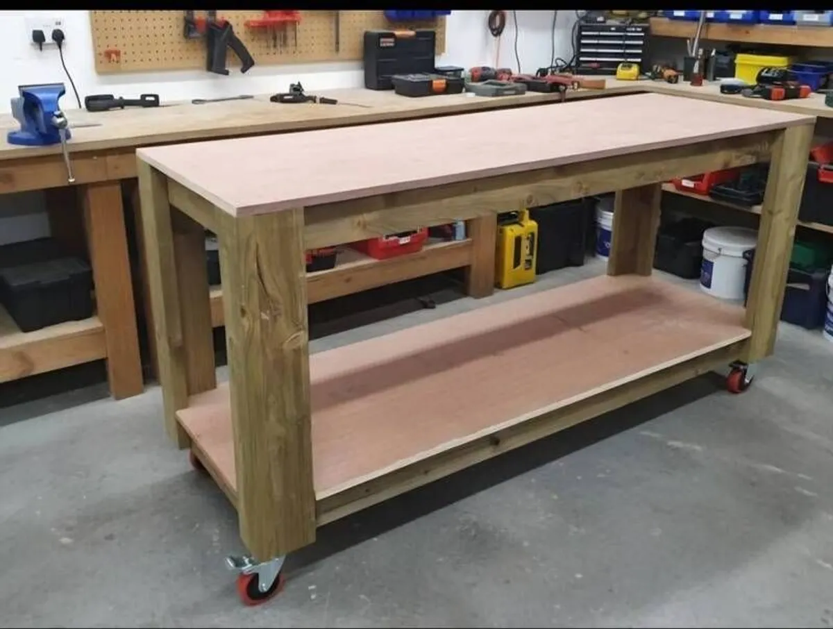 MOBILE Workshop Benches For Sale - Image 1