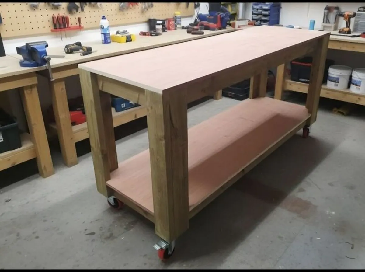 MOBILE Workshop Benches For Sale - Image 2