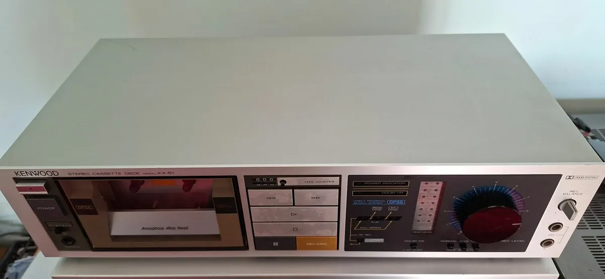 Kenwood KX-51 Vintage Cassette Deck - Image 2