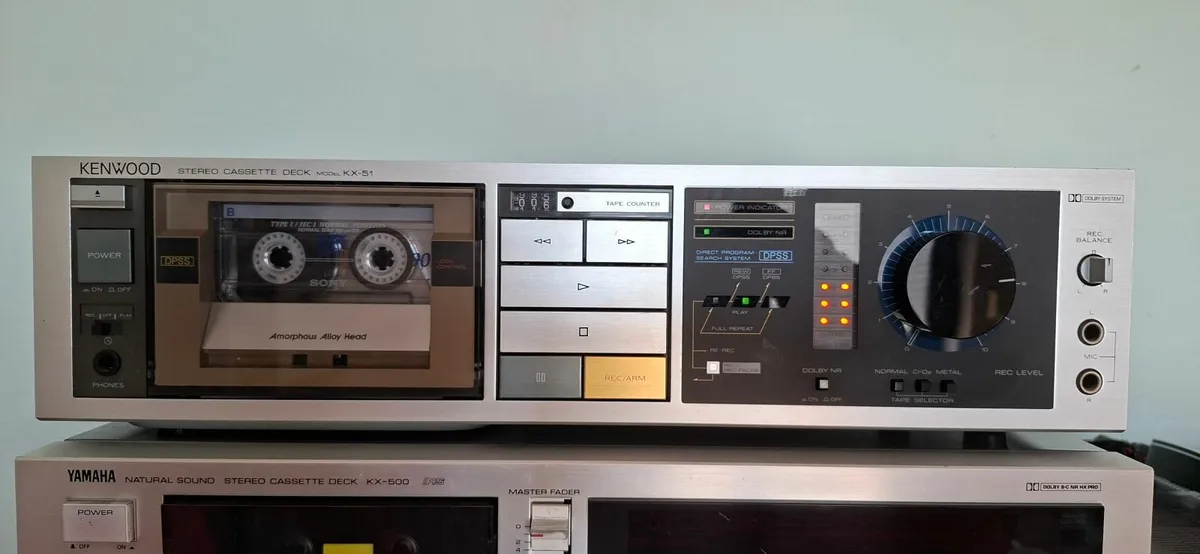 Kenwood KX-51 Vintage Cassette Deck - Image 3