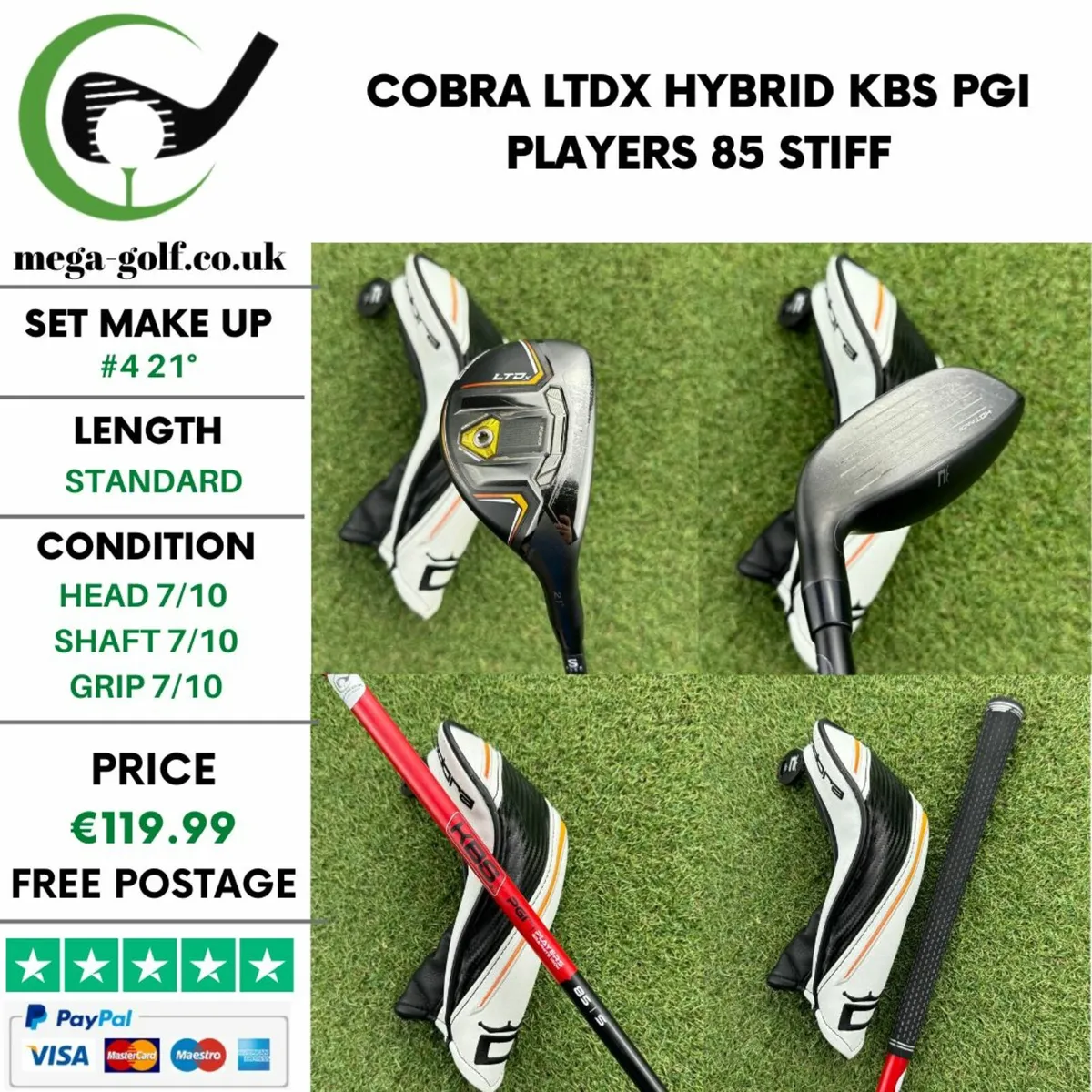 Cobra LTDx Hybrid / #4 21° / Stiff - Image 1