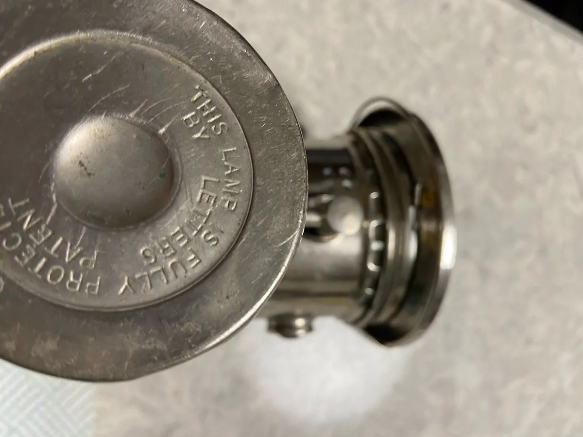 Joseph Lucas antique bicycle lamp - Image 1