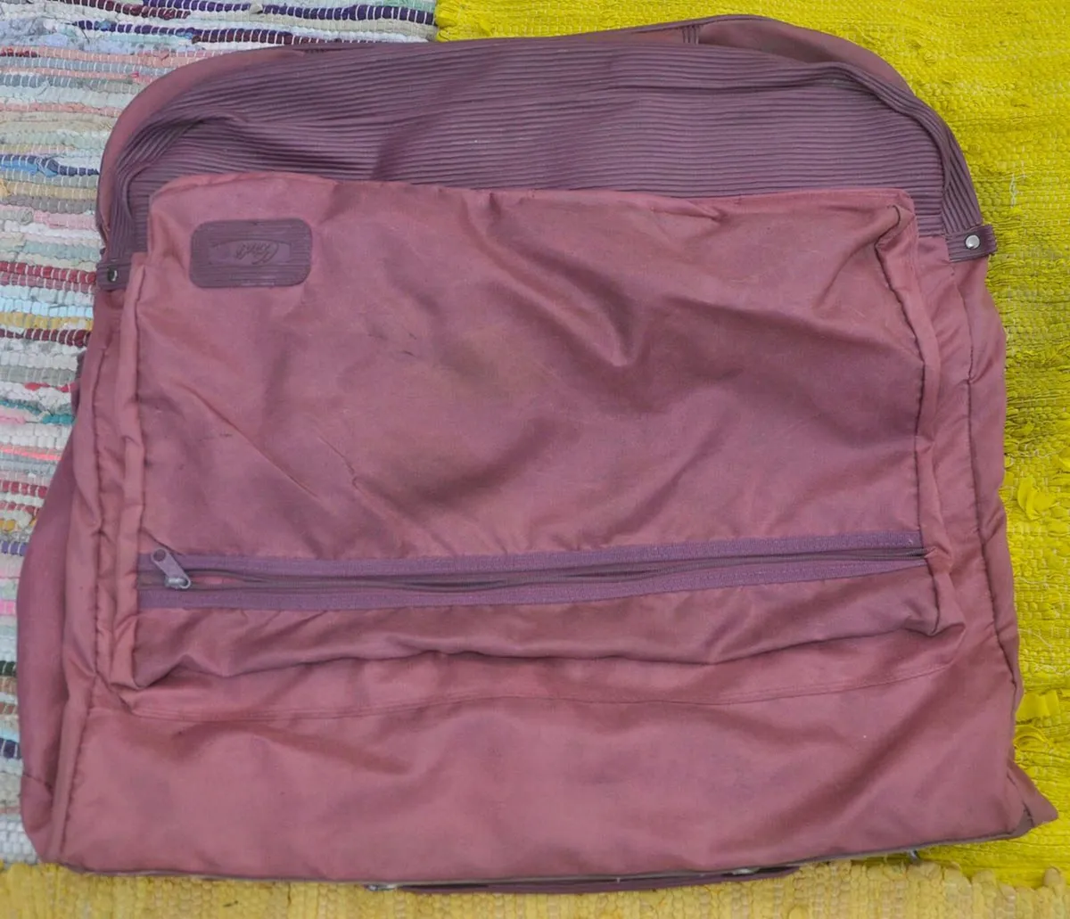 Maroon Garment Bag - Image 2