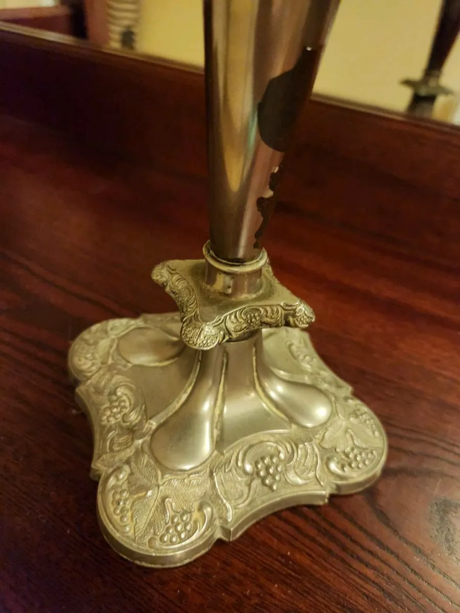 Candleabra 5-Arm, Antique Silver - Image 4