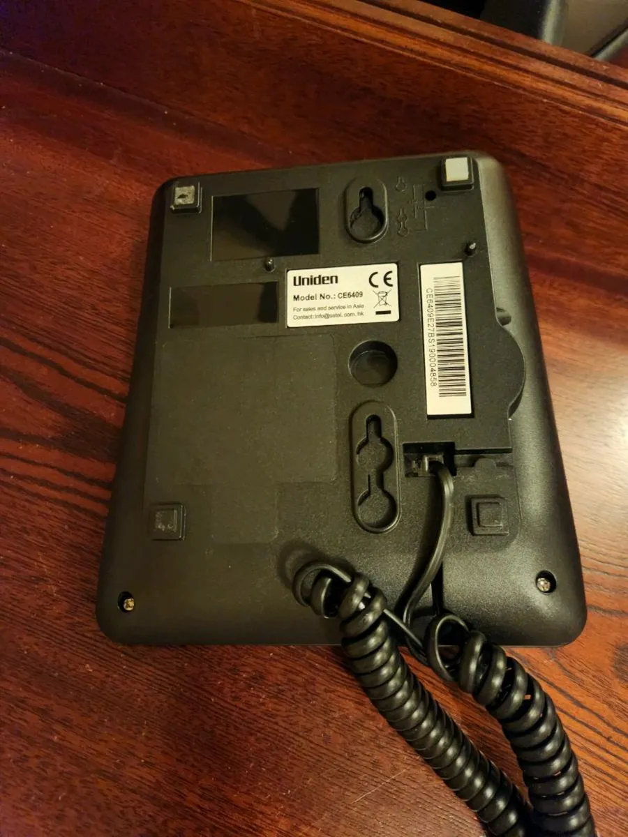 Uniden CE6409 Big Button Corded Phone. - Image 4