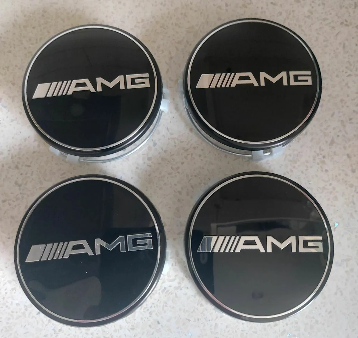 Mercedes AMG Centre Caps - FREE POST - Image 1