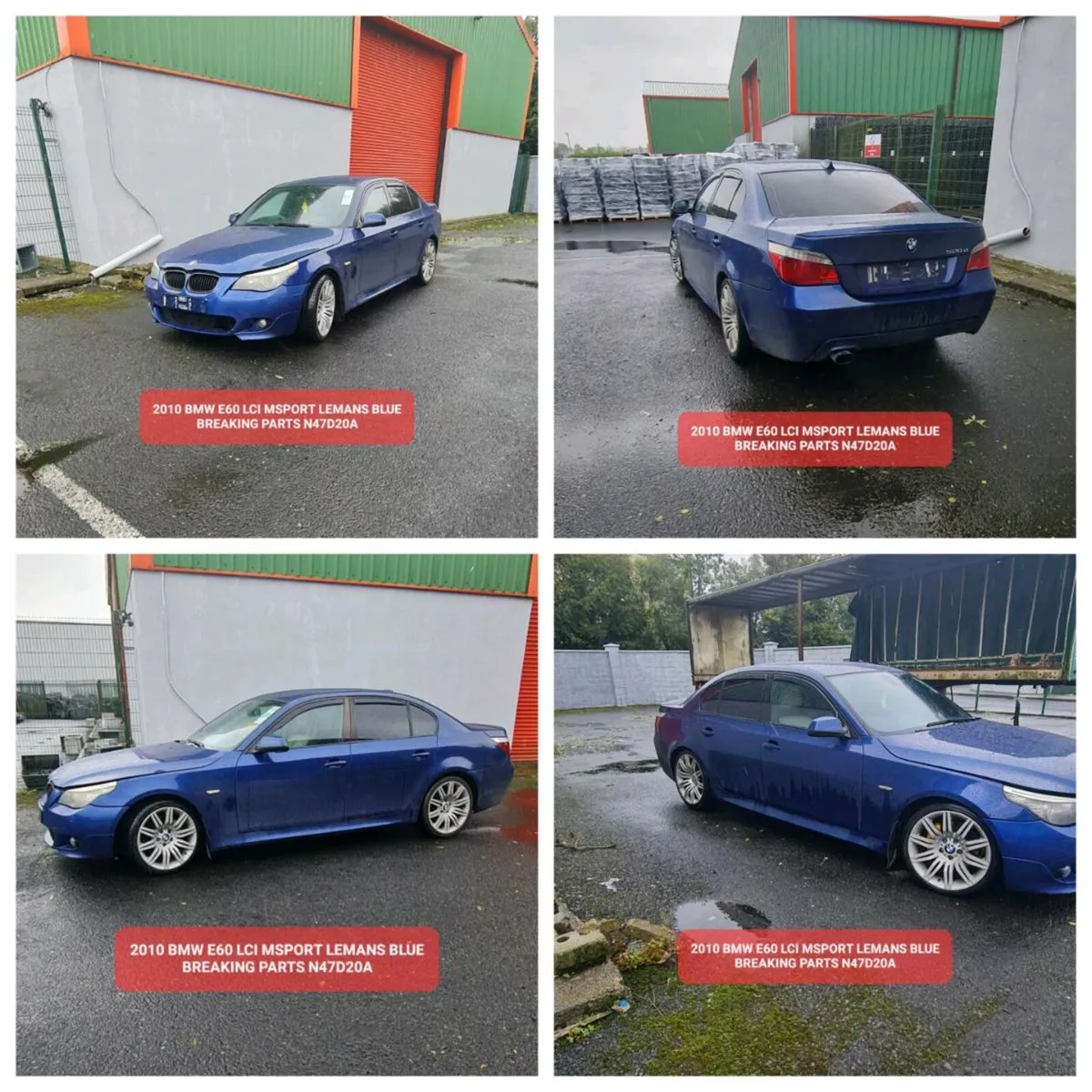2010 BMW E60 LCI MSPORT BREAKING PARTS 381 N47D20A - Image 1