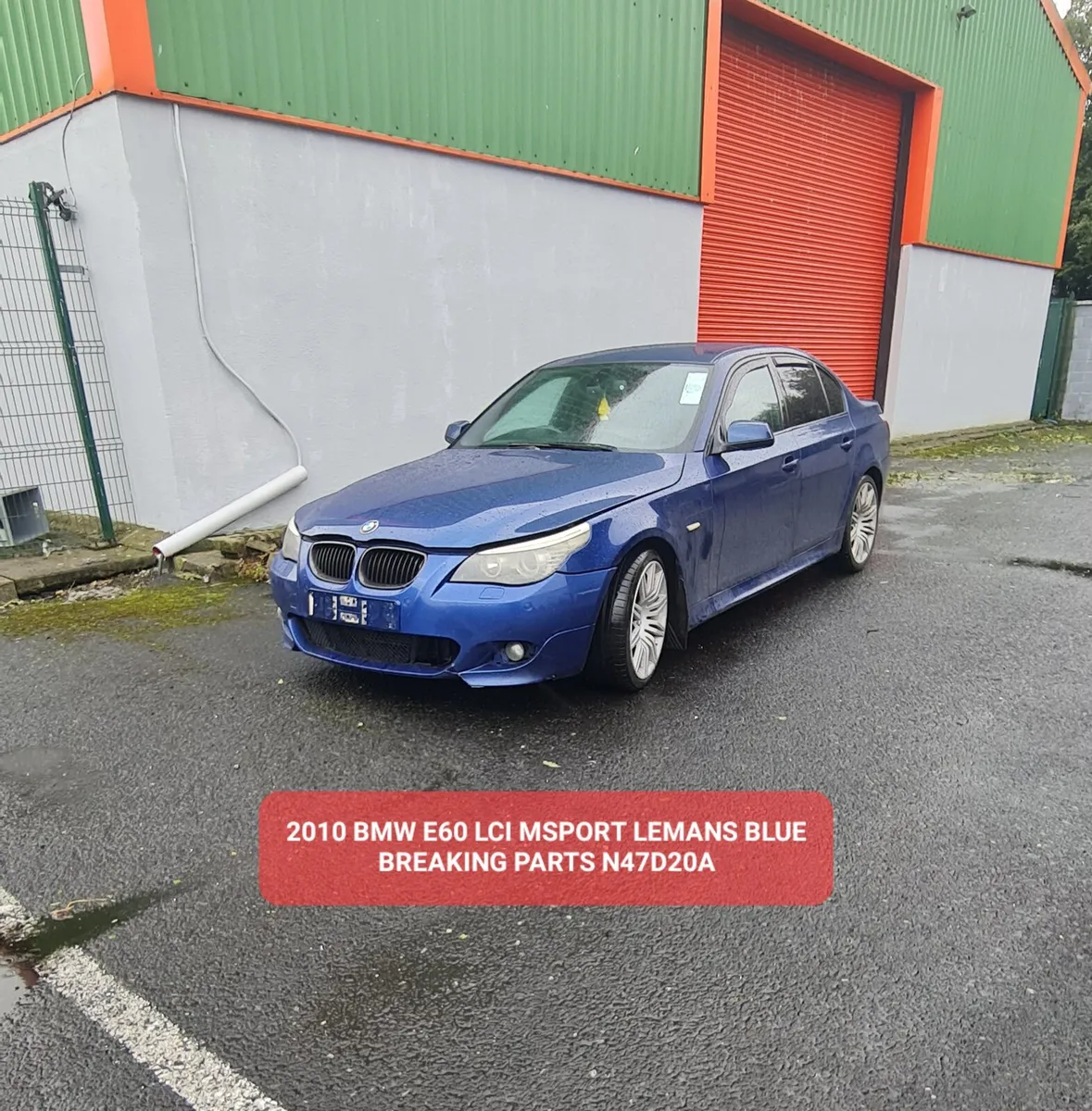2010 BMW E60 LCI MSPORT BREAKING PARTS 381 N47D20A - Image 2