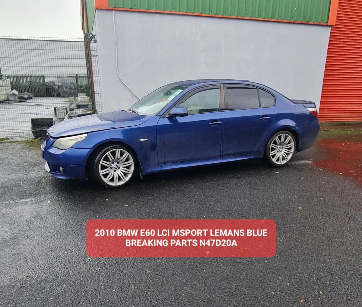 2010 BMW E60 LCI MSPORT BREAKING PARTS 381 N47D20A - Image 3
