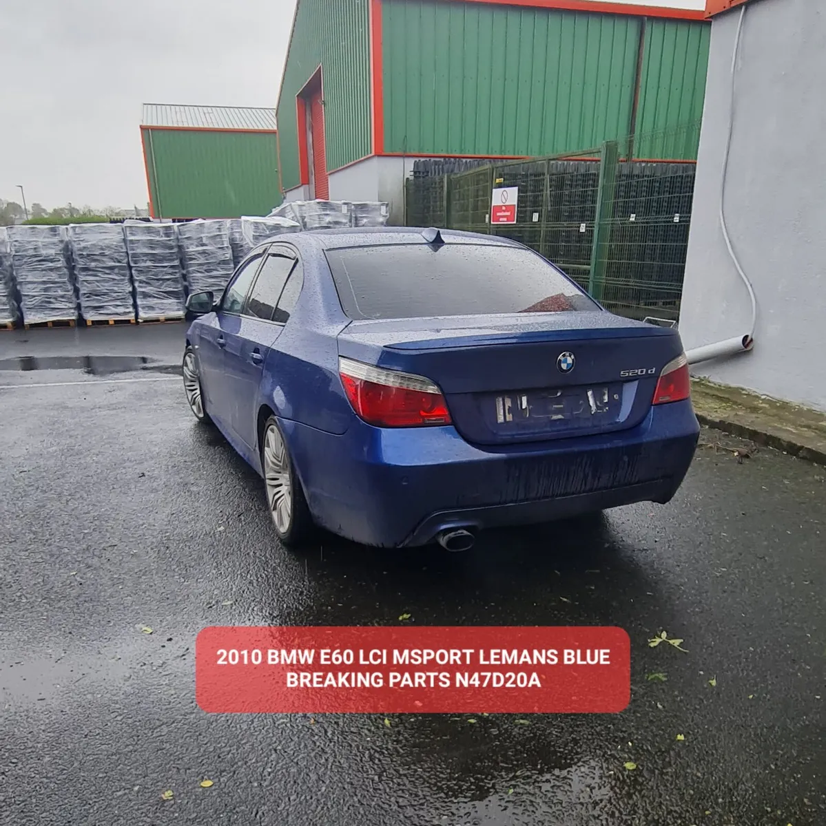 2010 BMW E60 LCI MSPORT BREAKING PARTS 381 N47D20A - Image 4