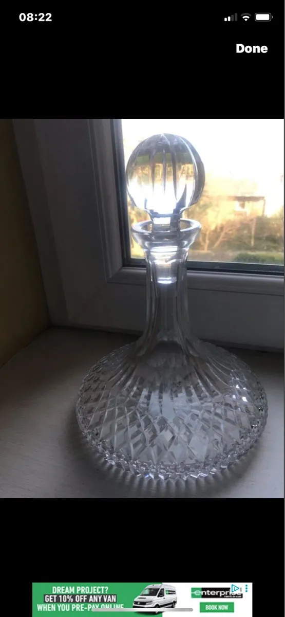 Waterford Crystal Tramore’ Ships Decanter - Image 1