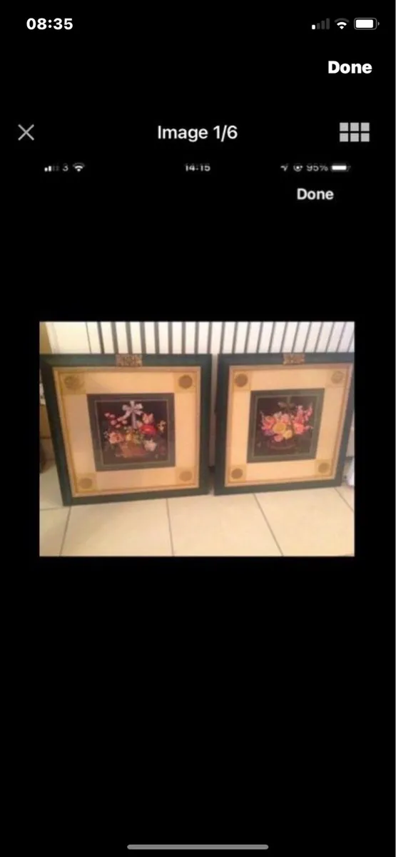 3D Floral Print Set - Image 1