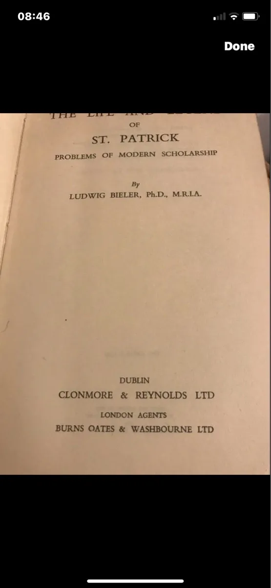 First Edition -Life & Legend of St Patrick - Image 2