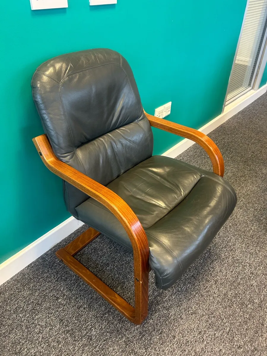 Leather chairs - Image 1
