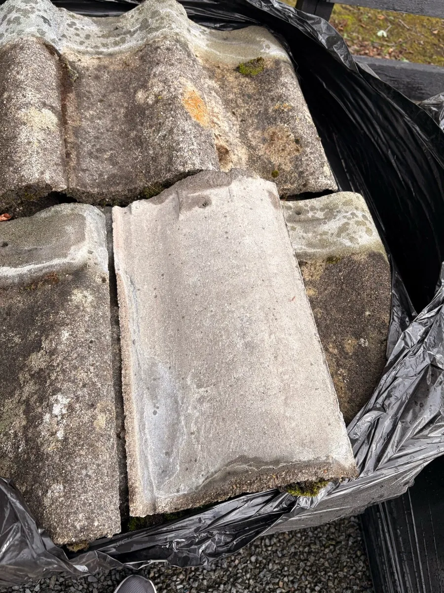 Salvaged profiled roof tiles - Image 1